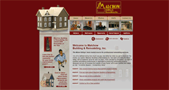 Desktop Screenshot of malchowremodeling.com